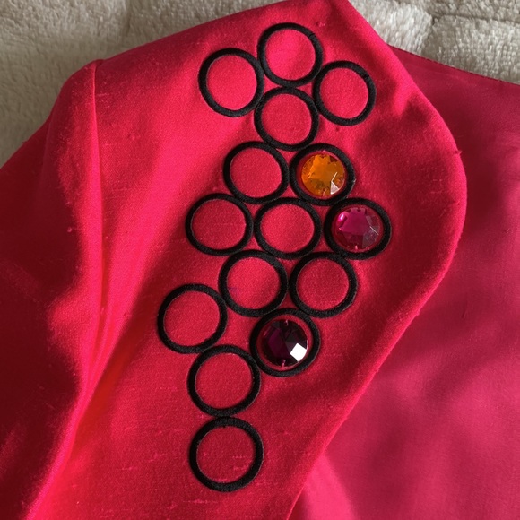 Zakura Vintage Strapless Dress with Bolero Jacket - Picture 8 of 11